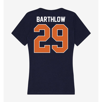 Wheaton IL - NCAA Football : Cal Barthlow - Women's V-Neck T-Shirt-1