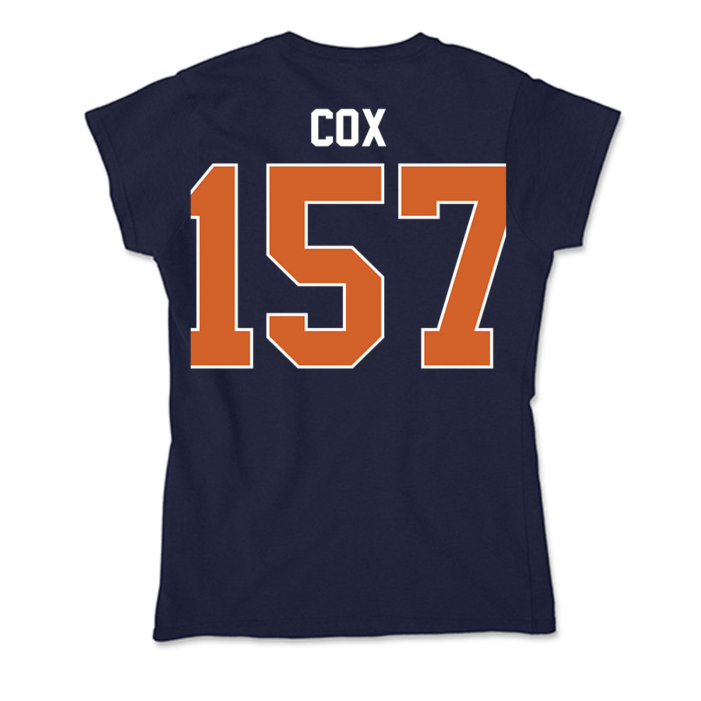 Wheaton IL - NCAA Wrestling : Caleb Cox - Soft Style Women’s T-Shirt-1