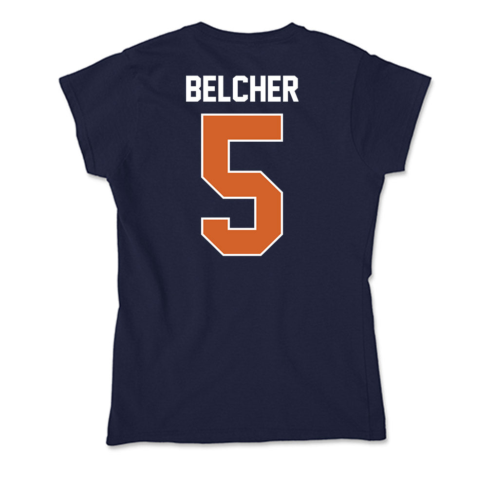 Wheaton IL - NCAA Men's Soccer : Garrett Belcher - Soft Style Women’s T-Shirt-1