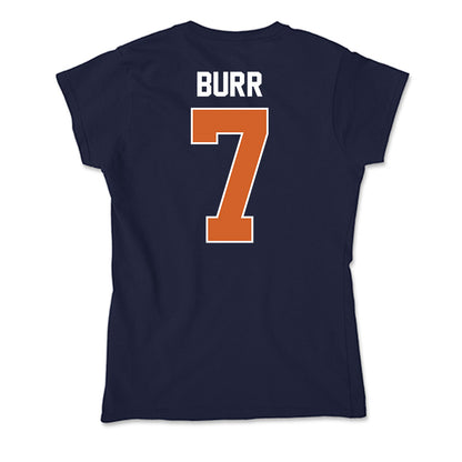 Wheaton IL - NCAA Baseball : Tyler Burr - Soft Style Women’s T-Shirt-1