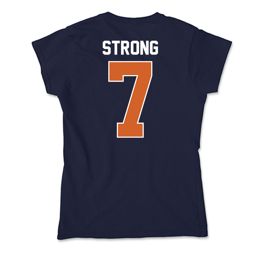 Wheaton IL - NCAA Women's Soccer : Calah Strong - Soft Style Women’s T-Shirt-1