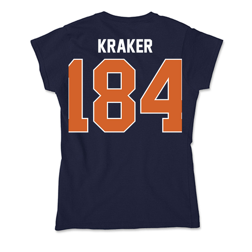 Wheaton IL - NCAA Wrestling : Jacob Kraker - Soft Style Women’s T-Shirt-1