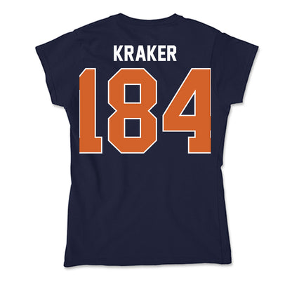 Wheaton IL - NCAA Wrestling : Jacob Kraker - Soft Style Women’s T-Shirt-1