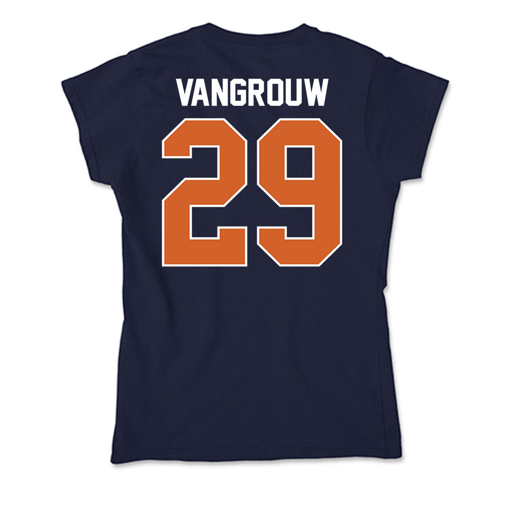 Wheaton IL - NCAA Baseball : Jamin VanGrouw - Soft Style Women’s T-Shirt-1