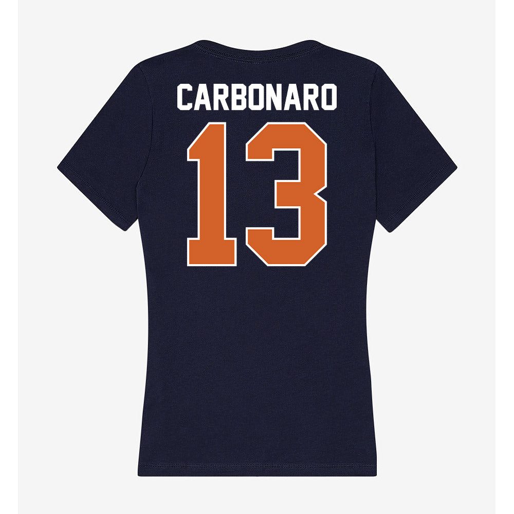 Wheaton IL - NCAA Football : Gianluca Carbonaro - Women's V-Neck T-Shirt-1