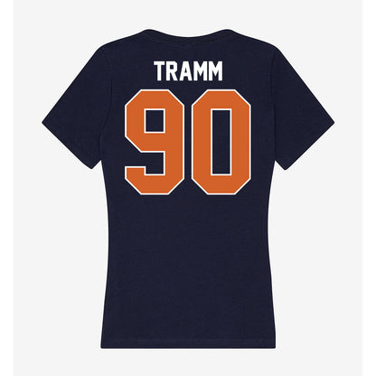 Wheaton IL - NCAA Football : Josh Tramm - Women's V-Neck T-Shirt-1