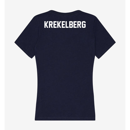 Wheaton IL - NCAA Women's Track & Field : Heidi Krekelberg - Women's V-Neck T-Shirt-2