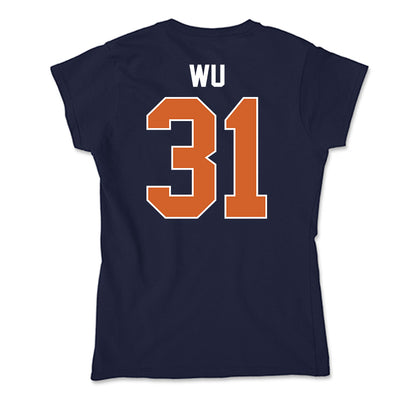 Wheaton IL - NCAA Baseball : Kellan Wu - Soft Style Women’s T-Shirt-1
