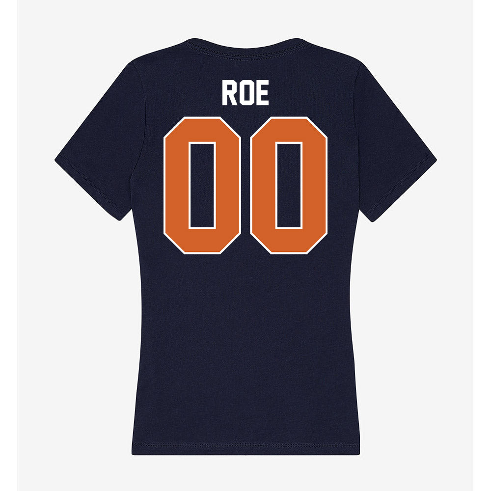 Wheaton IL - NCAA Women's Soccer : Leah Roe - Women's V-Neck T-Shirt-1