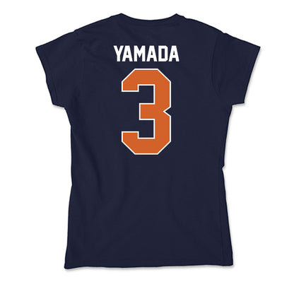 Wheaton IL - NCAA Men's Soccer : Caden Yamada - Soft Style Women’s T-Shirt-1