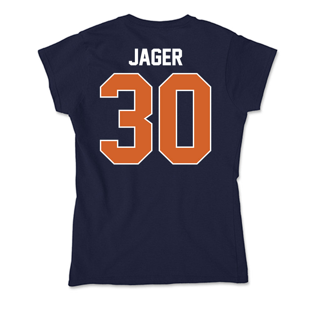 Wheaton IL - NCAA Football : Kenny Jager - Soft Style Women’s T-Shirt-1