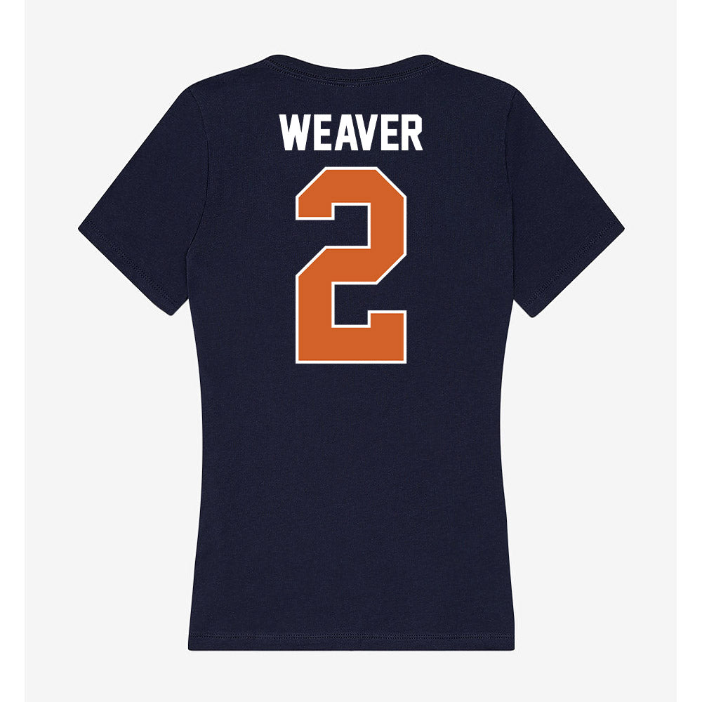Wheaton IL - NCAA Softball : Soleil Weaver - Women's V-Neck T-Shirt-1