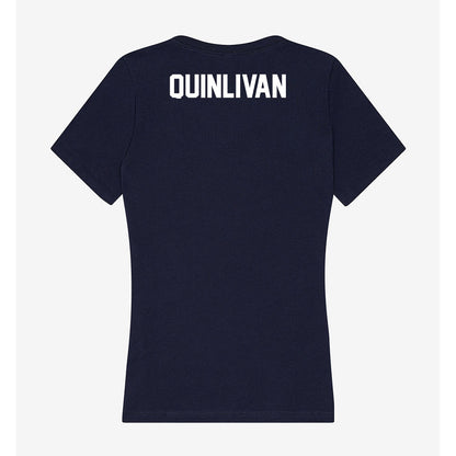 Wheaton IL - NCAA Men's Golf : Aidan Quinlivan - Women's V-Neck T-Shirt-1