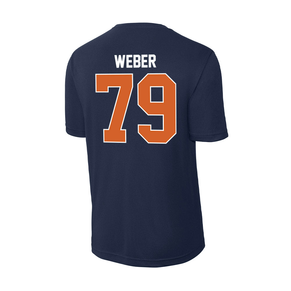 Wheaton IL - NCAA Football : Jake Weber - Activewear T-Shirt-1