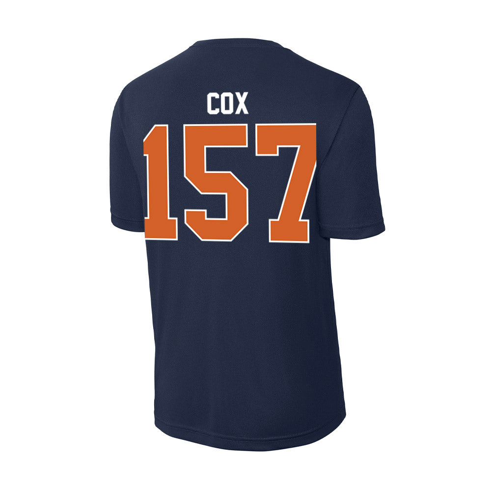 Wheaton IL - NCAA Wrestling : Caleb Cox - Activewear T-Shirt-1