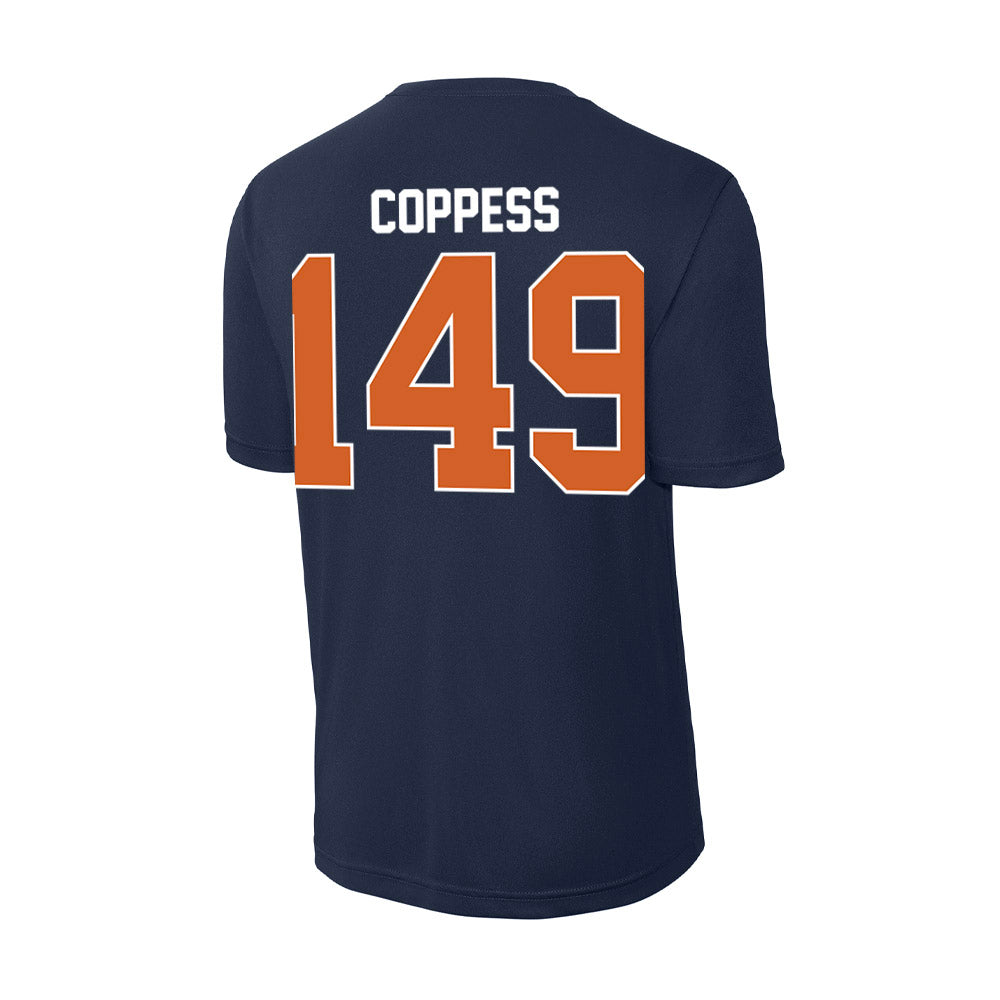 Wheaton IL - NCAA Wrestling : Cale Coppess - Activewear T-Shirt-1