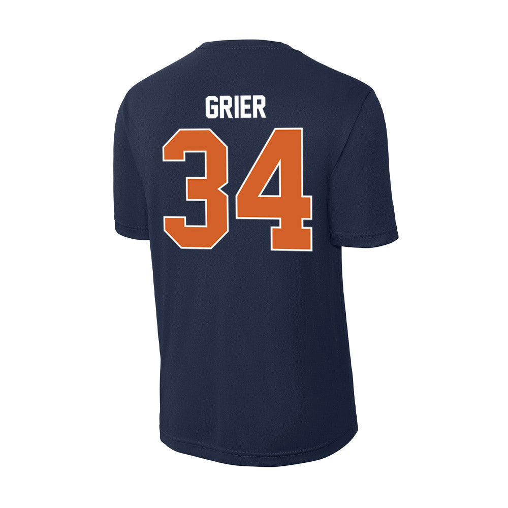Wheaton IL - NCAA Baseball : Carson Grier - Activewear T-Shirt-1