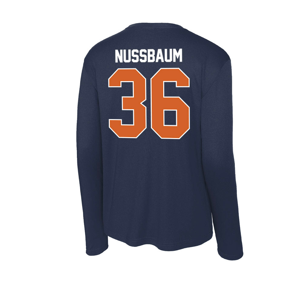 Wheaton IL - NCAA Football : Daniel Nussbaum - Activewear Long Sleeve T-Shirt-1