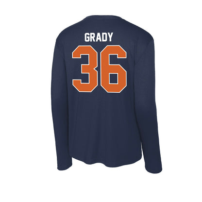 Wheaton IL - NCAA Baseball : Santana Grady - Activewear Long Sleeve T-Shirt-1
