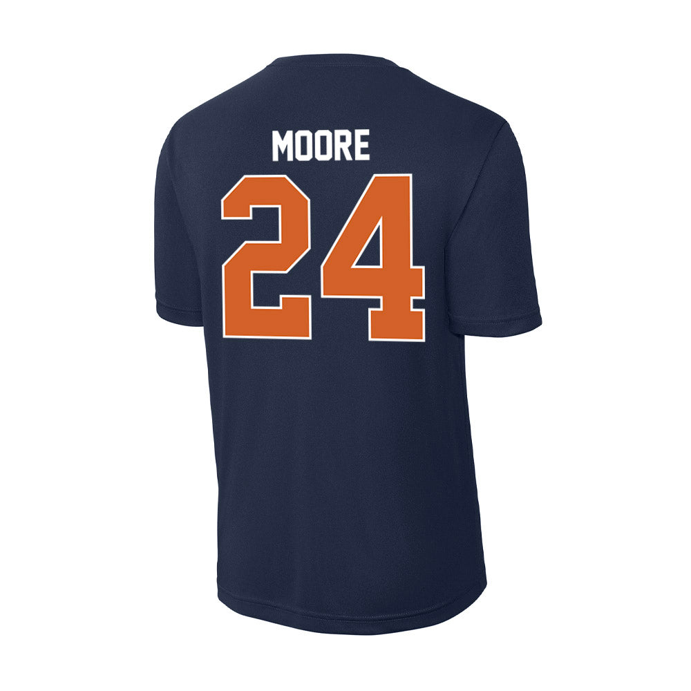 Wheaton IL - NCAA Football : Colin Moore - Activewear T-Shirt-1