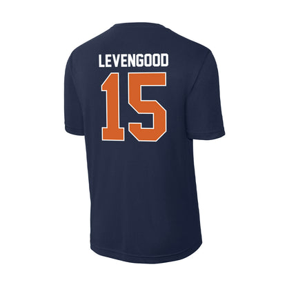 Wheaton IL - NCAA Baseball : David Levengood - Activewear T-Shirt-1