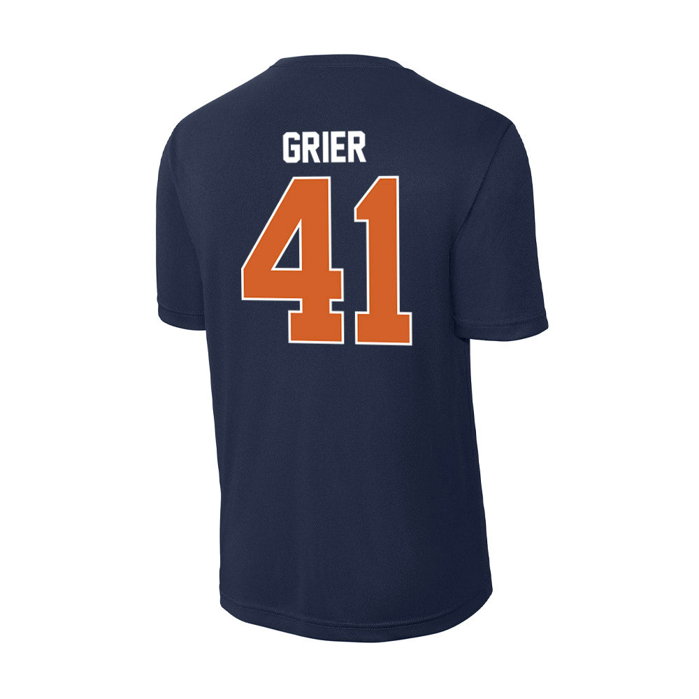 Wheaton IL - NCAA Baseball : Kyle Grier - Activewear T-Shirt-1