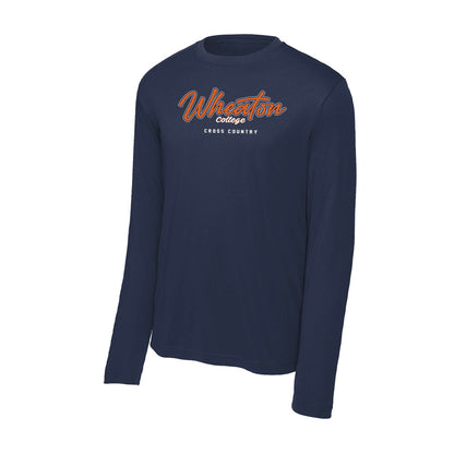 Wheaton IL - NCAA Women's Cross Country : Annie Stoner - Activewear Long Sleeve T-Shirt-0