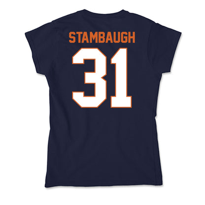 Wheaton IL - NCAA Football : Nick Stambaugh - Soft Style Women’s T-Shirt-1