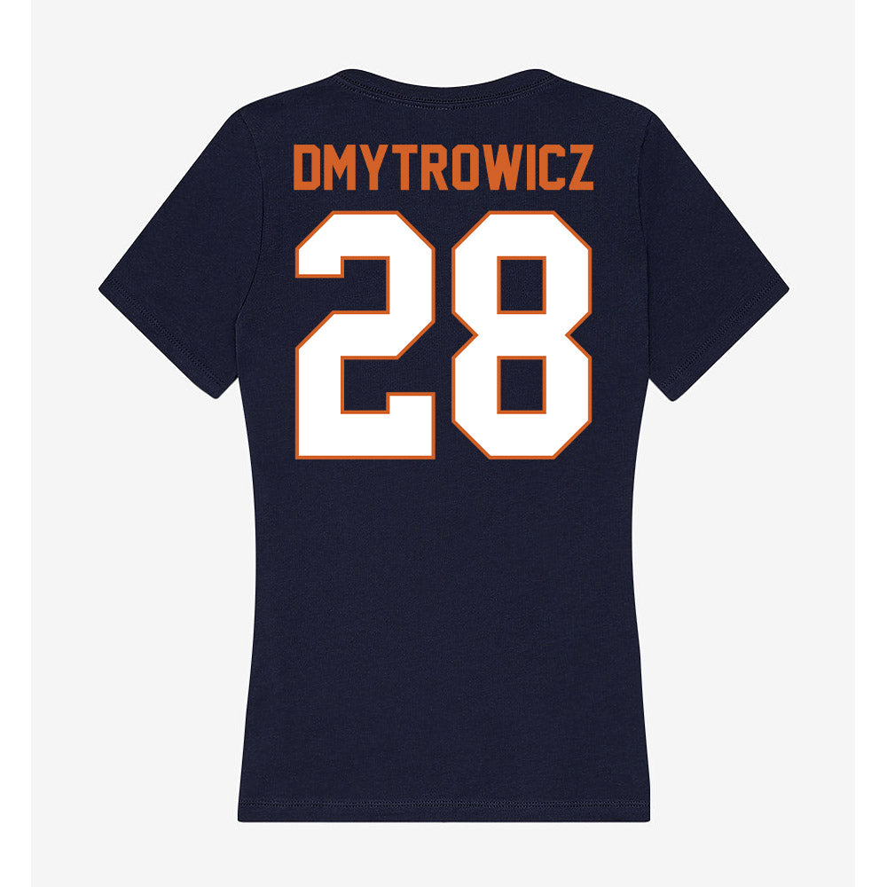 Wheaton IL - NCAA Baseball : Sean Dmytrowicz - Women's V-Neck T-Shirt-1
