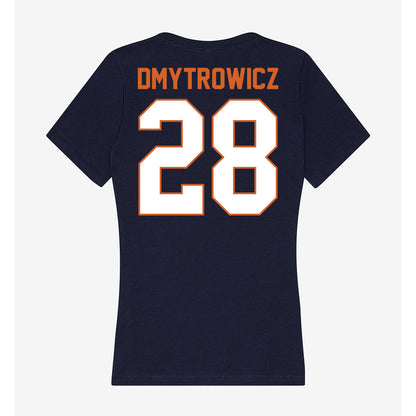 Wheaton IL - NCAA Baseball : Sean Dmytrowicz - Women's V-Neck T-Shirt-1
