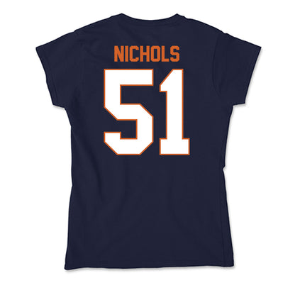 Wheaton IL - NCAA Football : JT Nichols - Soft Style Women’s T-Shirt-1