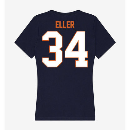Wheaton IL - NCAA Football : Jackson Eller - Women's V-Neck T-Shirt-1