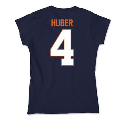 Wheaton IL - NCAA Men's Soccer : David Huber - Soft Style Women’s T-Shirt-1