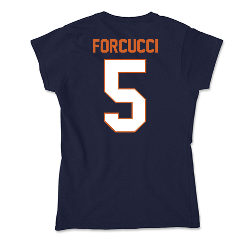 Wheaton IL - NCAA Football : Mark Forcucci - Soft Style Women’s T-Shirt-1