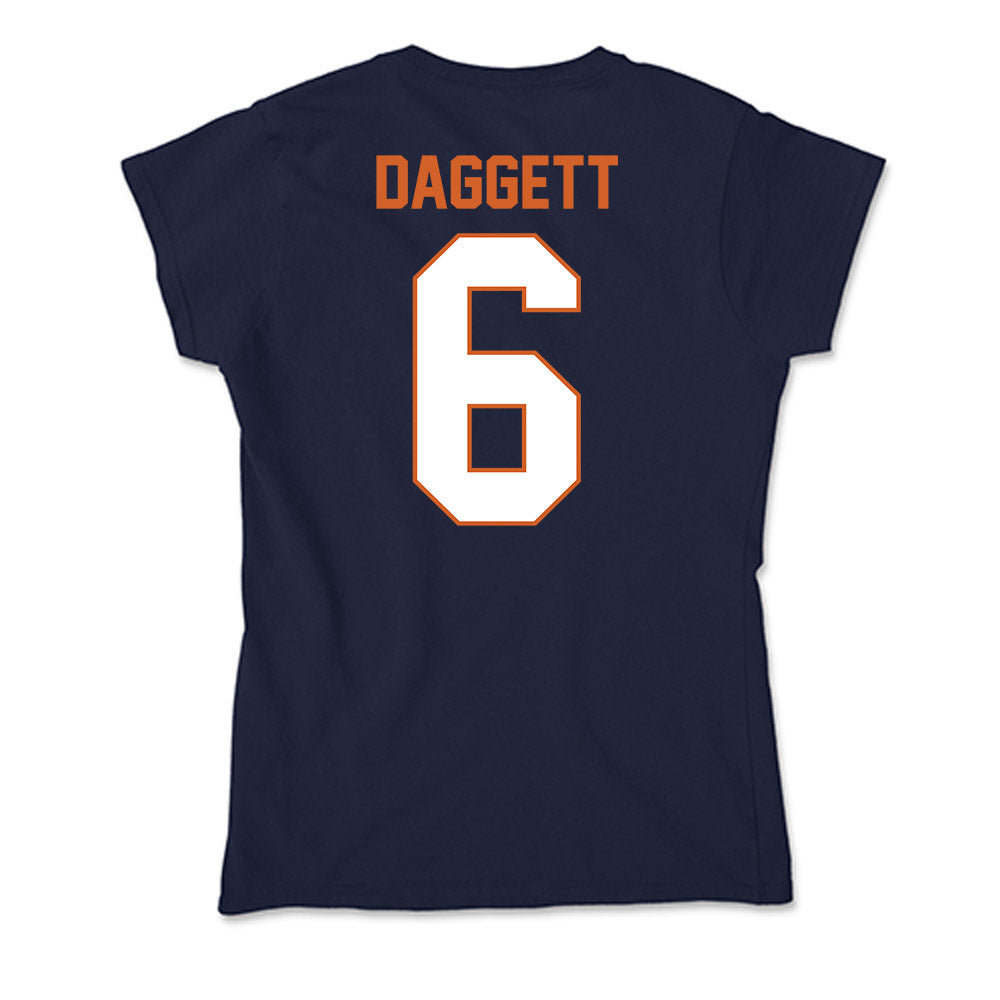 Wheaton IL - NCAA Baseball : Cole Daggett - Soft Style Women’s T-Shirt-1