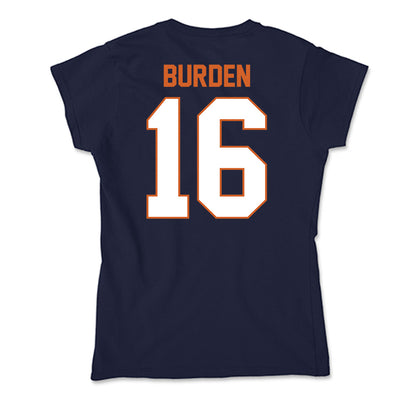 Wheaton IL - NCAA Baseball : Nate Burden - Soft Style Women’s T-Shirt-1