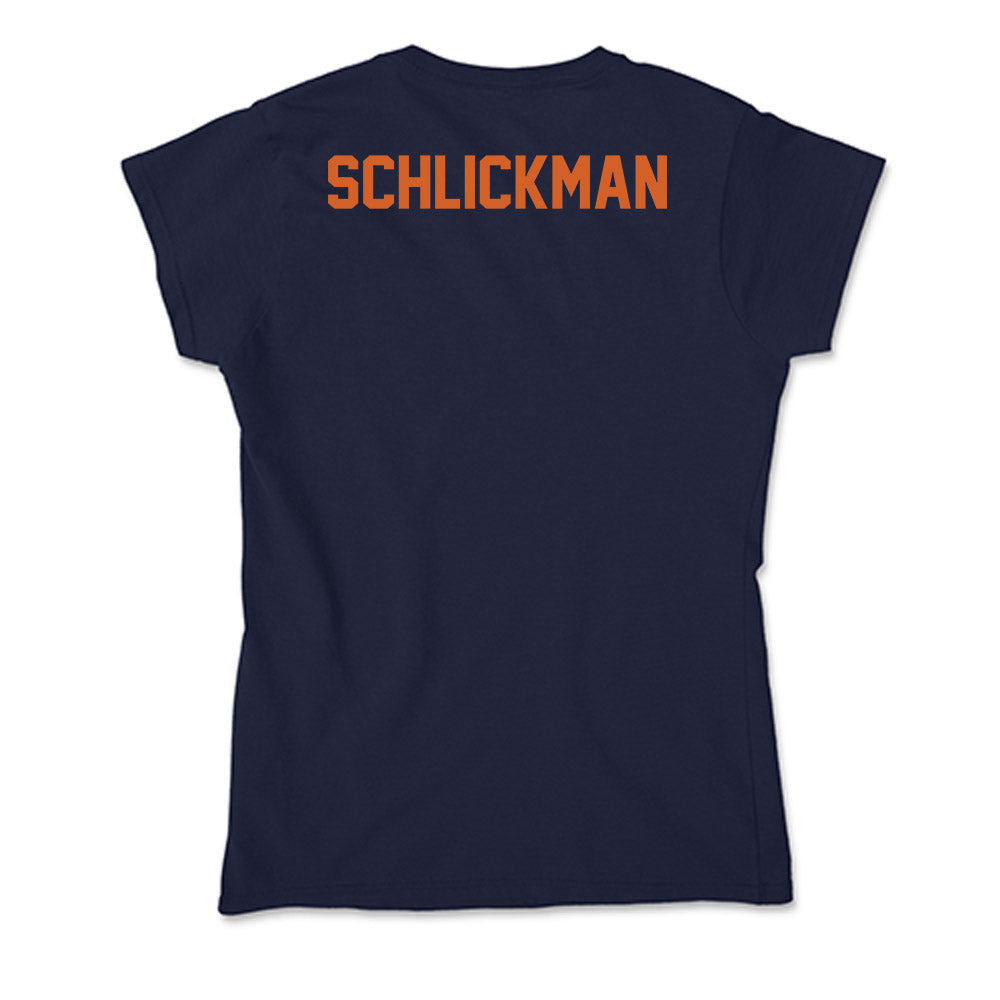 Wheaton IL - NCAA Men's Golf : Henry Schlickman - Soft Style Women’s T-Shirt-1