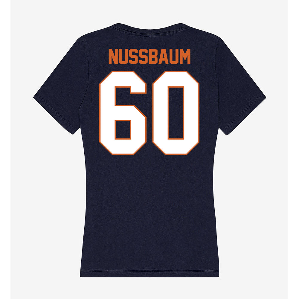 Wheaton IL - NCAA Football : David Nussbaum - Women's V-Neck T-Shirt-1