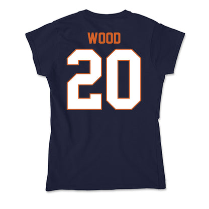 Wheaton IL - NCAA Men's Soccer : Connor Wood - Soft Style Women’s T-Shirt-1
