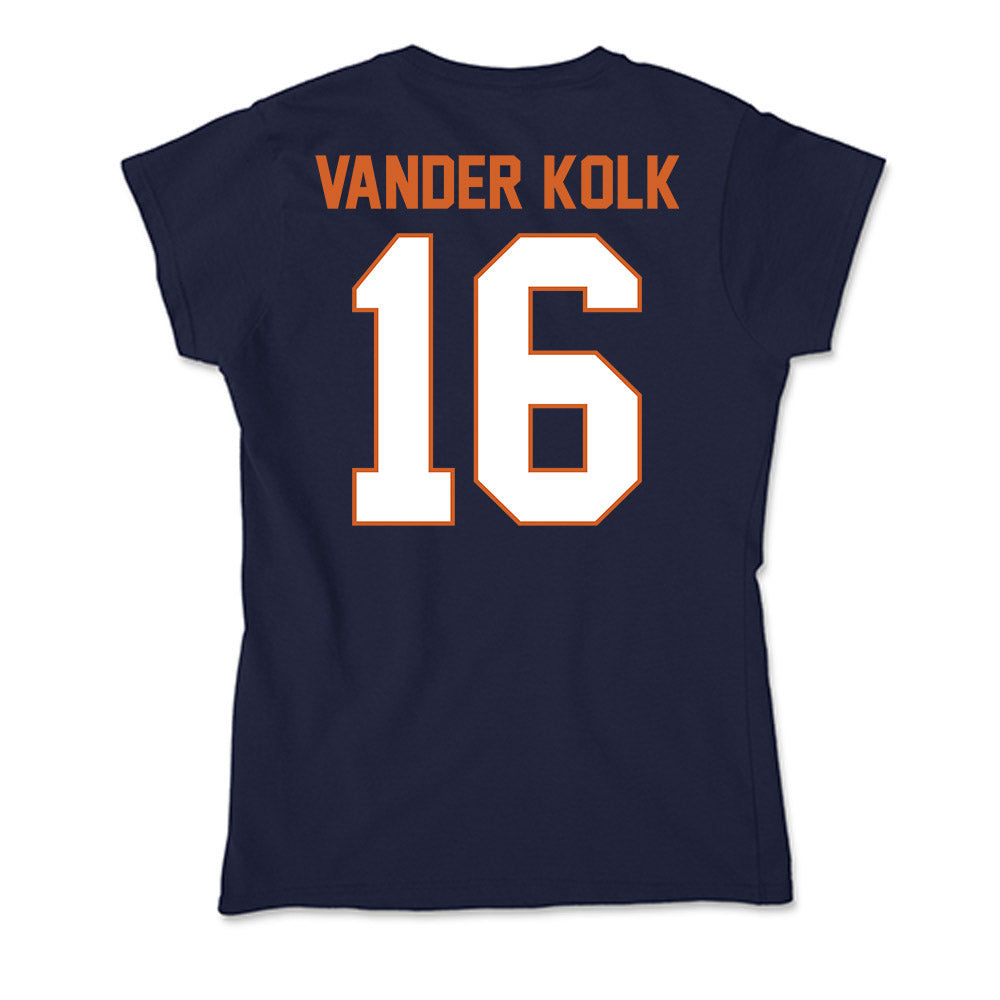 Wheaton IL - NCAA Men's Soccer : Luke Vander Kolk - Soft Style Women’s T-Shirt-1