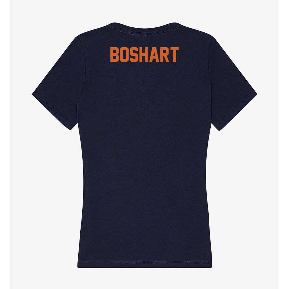 Wheaton IL - NCAA Women's Cross Country : Analisa Boshart - Women's V-Neck T-Shirt-1