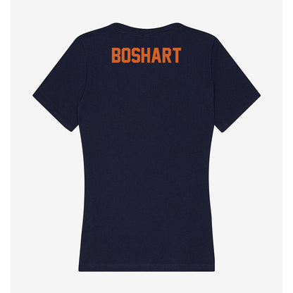 Wheaton IL - NCAA Women's Cross Country : Analisa Boshart - Women's V-Neck T-Shirt-1