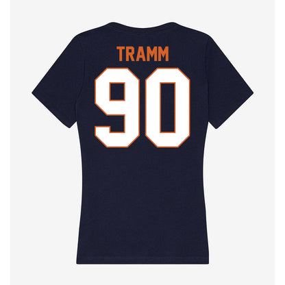 Wheaton IL - NCAA Football : Josh Tramm - Women's V-Neck T-Shirt-1