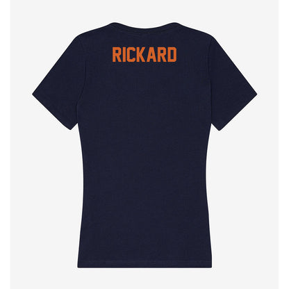 Wheaton IL - NCAA Women's Track & Field : Abby Rickard - Women's V-Neck T-Shirt-1