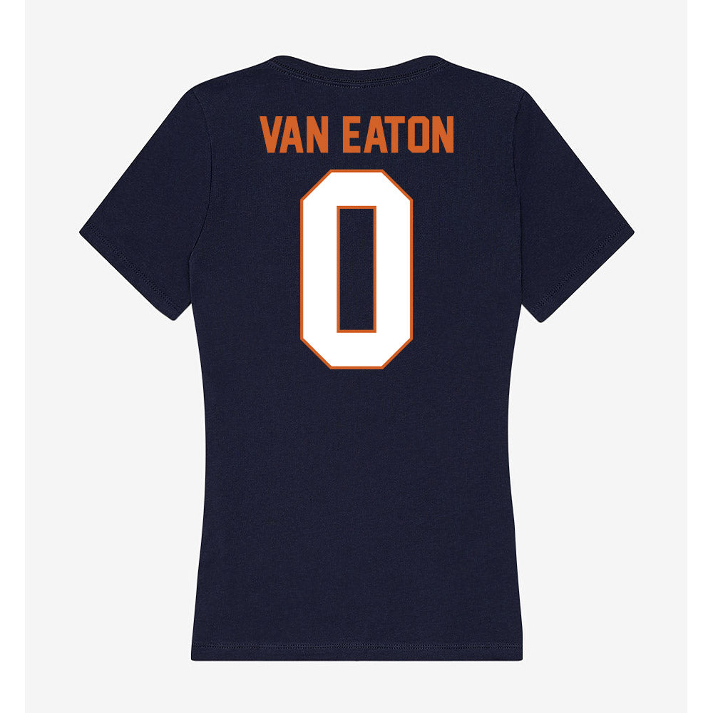 Wheaton IL - NCAA Men's Soccer : Oliver Van Eaton - Women's V-Neck T-Shirt-1