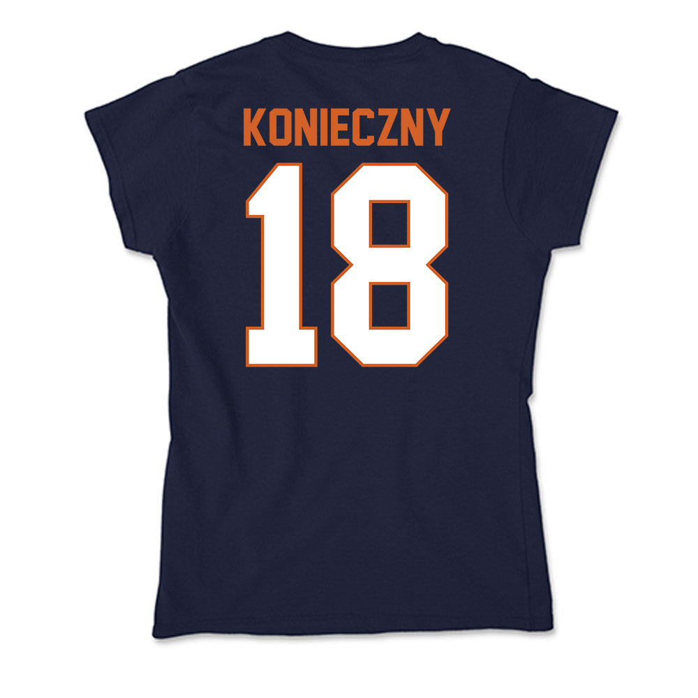 Wheaton IL - NCAA Men's Soccer : Chris Konieczny - Soft Style Women’s T-Shirt-1