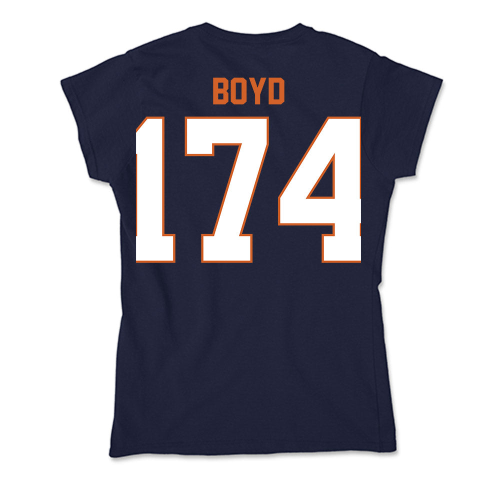 Wheaton IL - NCAA Wrestling : Garrett Boyd - Soft Style Women’s T-Shirt-1