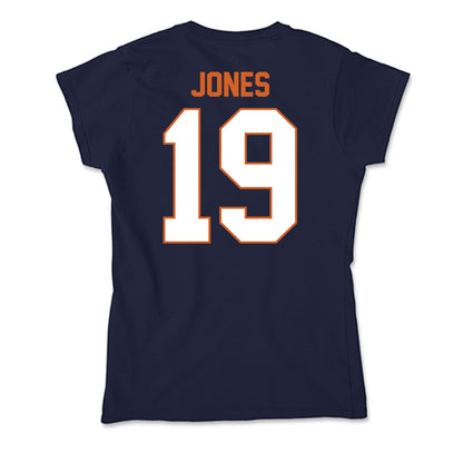 Wheaton IL - NCAA Football : Malachi Jones - Soft Style Women’s T-Shirt-1