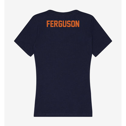 Wheaton IL - NCAA Men's Swimming & Diving : Josiah Ferguson - Women's V-Neck T-Shirt-1