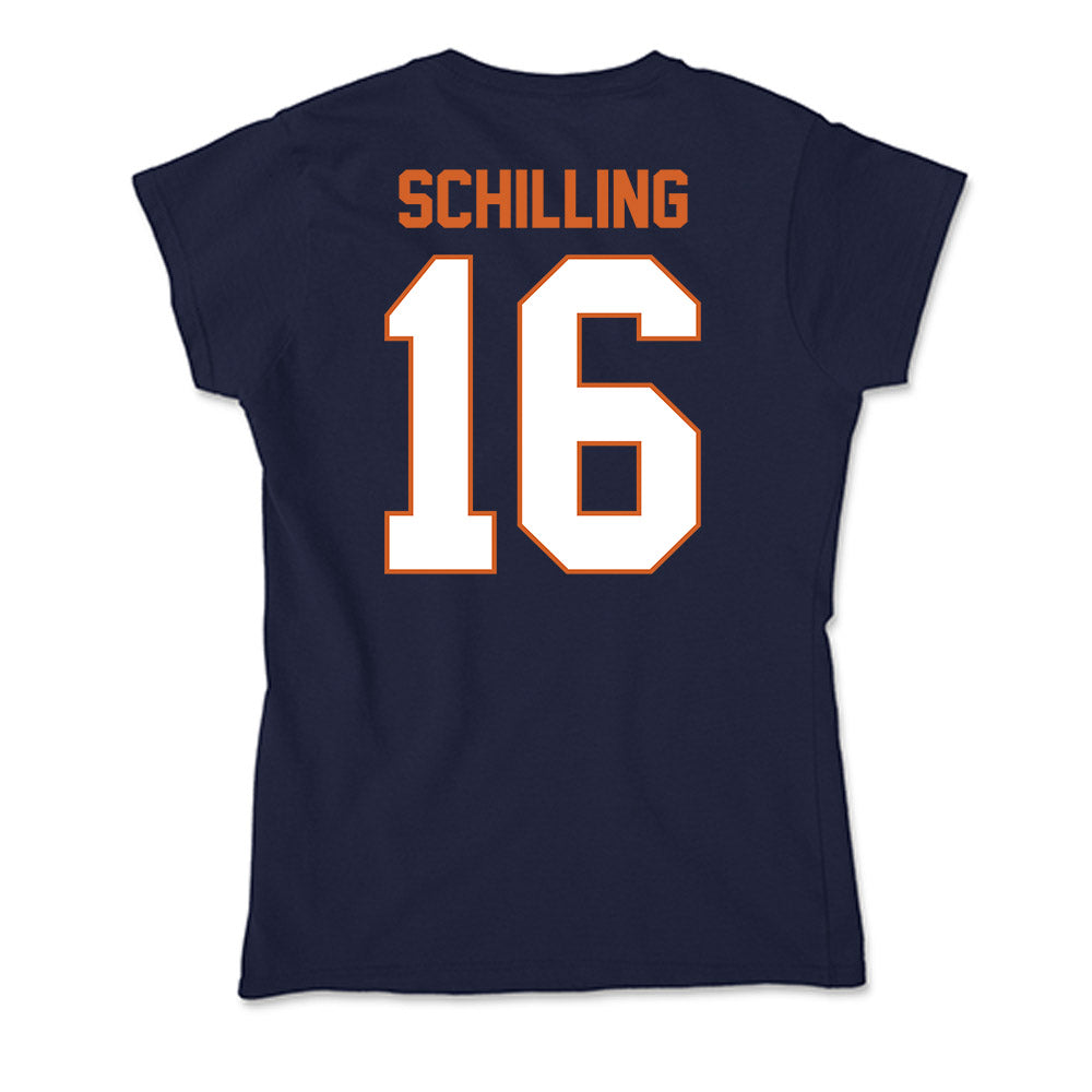 Wheaton IL - NCAA Football : Rich Schilling - Soft Style Women’s T-Shirt-1